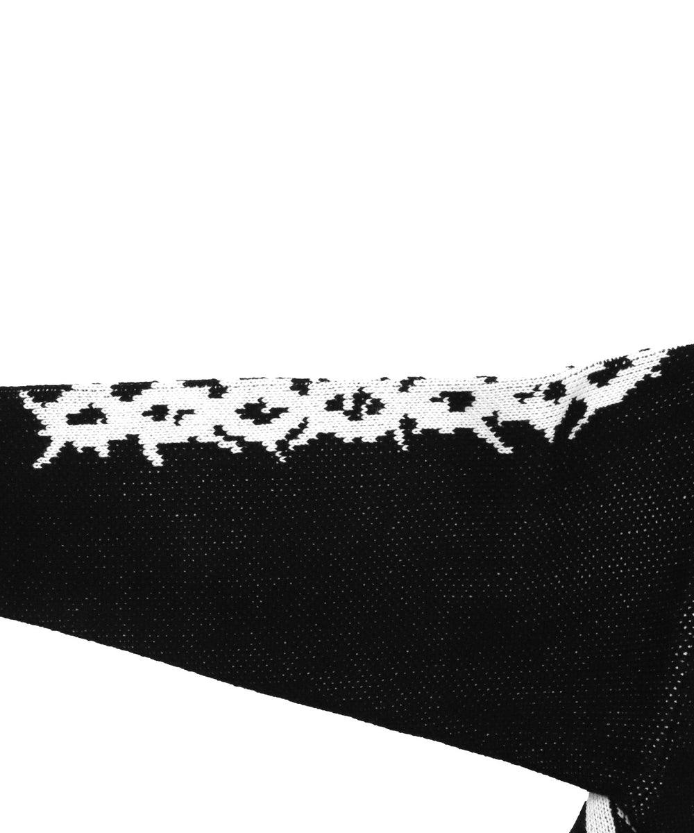 クロスダメージニットBIGブルゾン