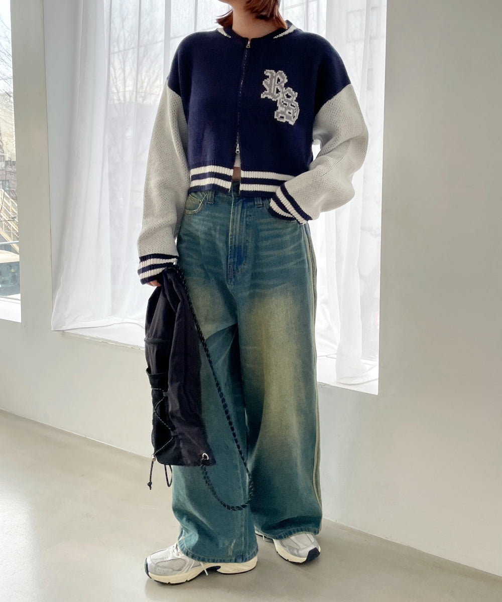 ネイビー モデル：155cm F着用