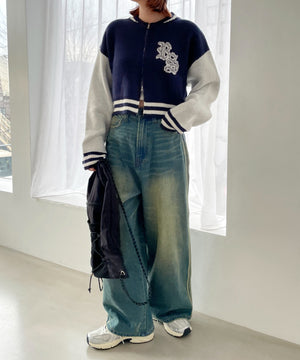 ネイビー モデル：155cm F着用