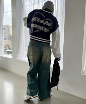 ネイビー モデル：155cm F着用