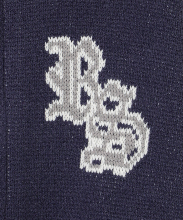 ニットショートスタジャン