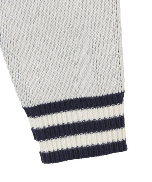 ニットショートスタジャン