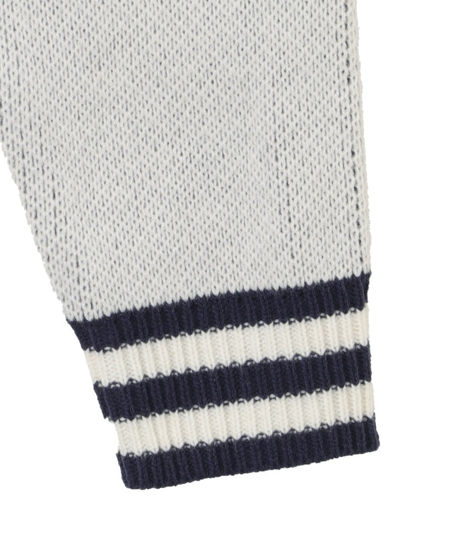 ニットショートスタジャン