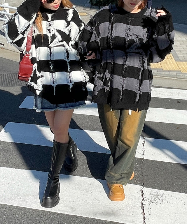 フリンジモチーフボーダーBIGPO