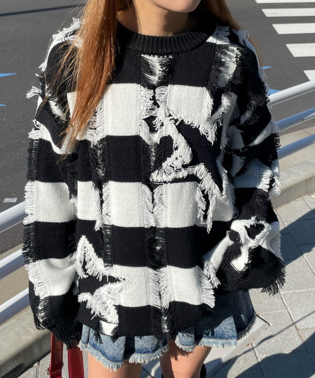 ホワイトボーダー モデル：155cm F着用