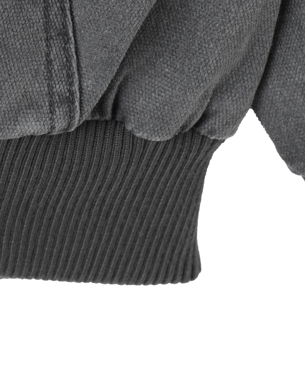 ヴィンテージウォッシュダックフードブルゾン