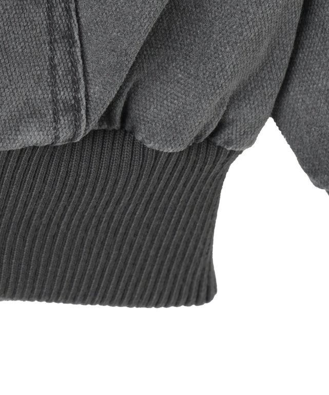 ヴィンテージウォッシュダックフードブルゾン