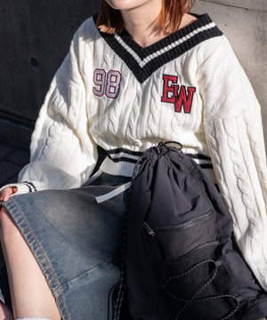 ホワイト 　モデル:155cm F着用