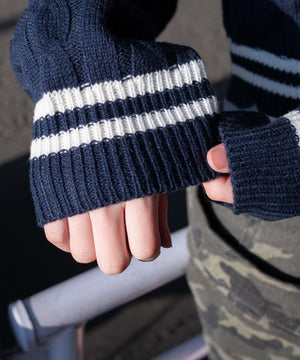 ワッペンチルデンVネックニット