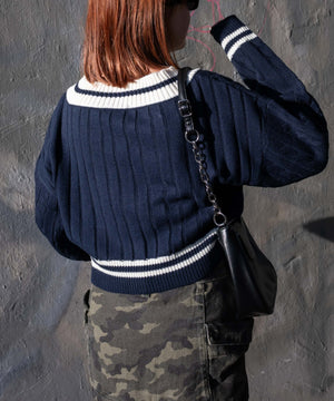 ネイビー　モデル:155cm F着用