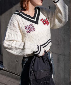 ホワイト 　モデル:155cm F着用