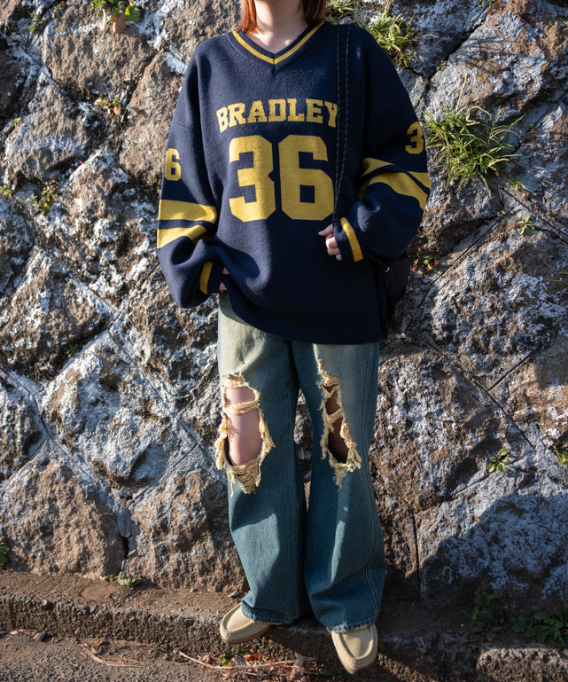 ネイビー　モデル:155cm F着用