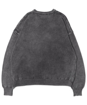 ヴィンテージウォッシュニットプルオーバー