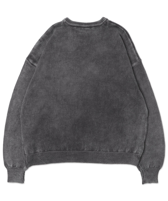 ヴィンテージウォッシュニットプルオーバー