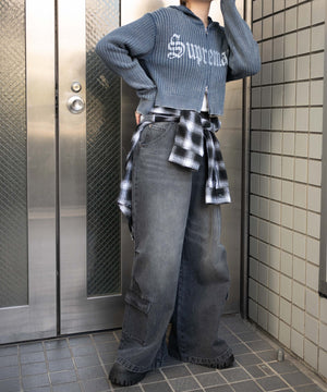 ブルー モデル：155cm F着用