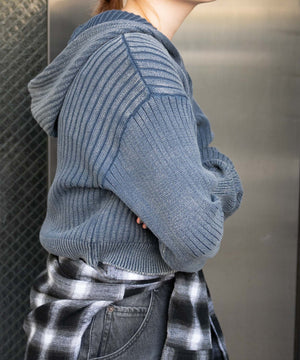 ブルー モデル：155cm F着用