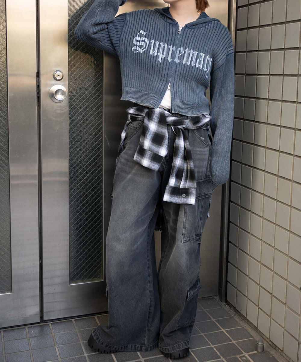 ブルー モデル：155cm F着用