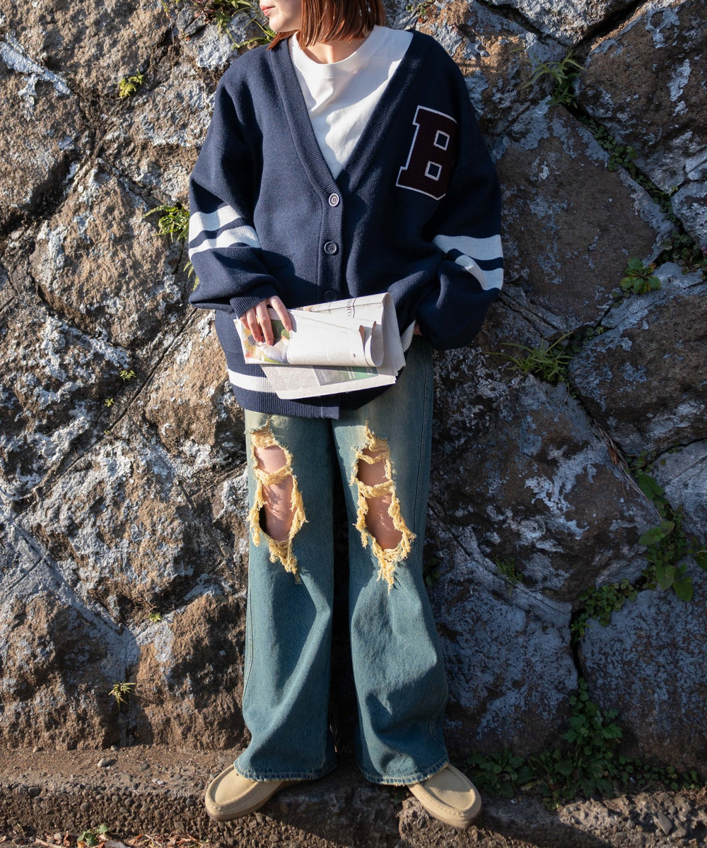 ネイビー　モデル:155cm F着用