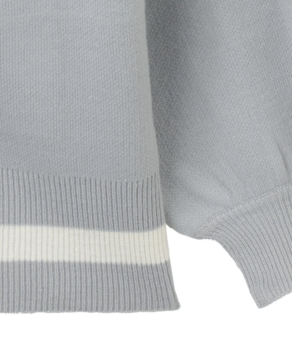 レタードカーディガン