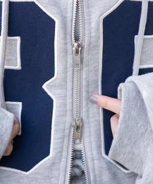 ナンバリングビッグジップパーカー