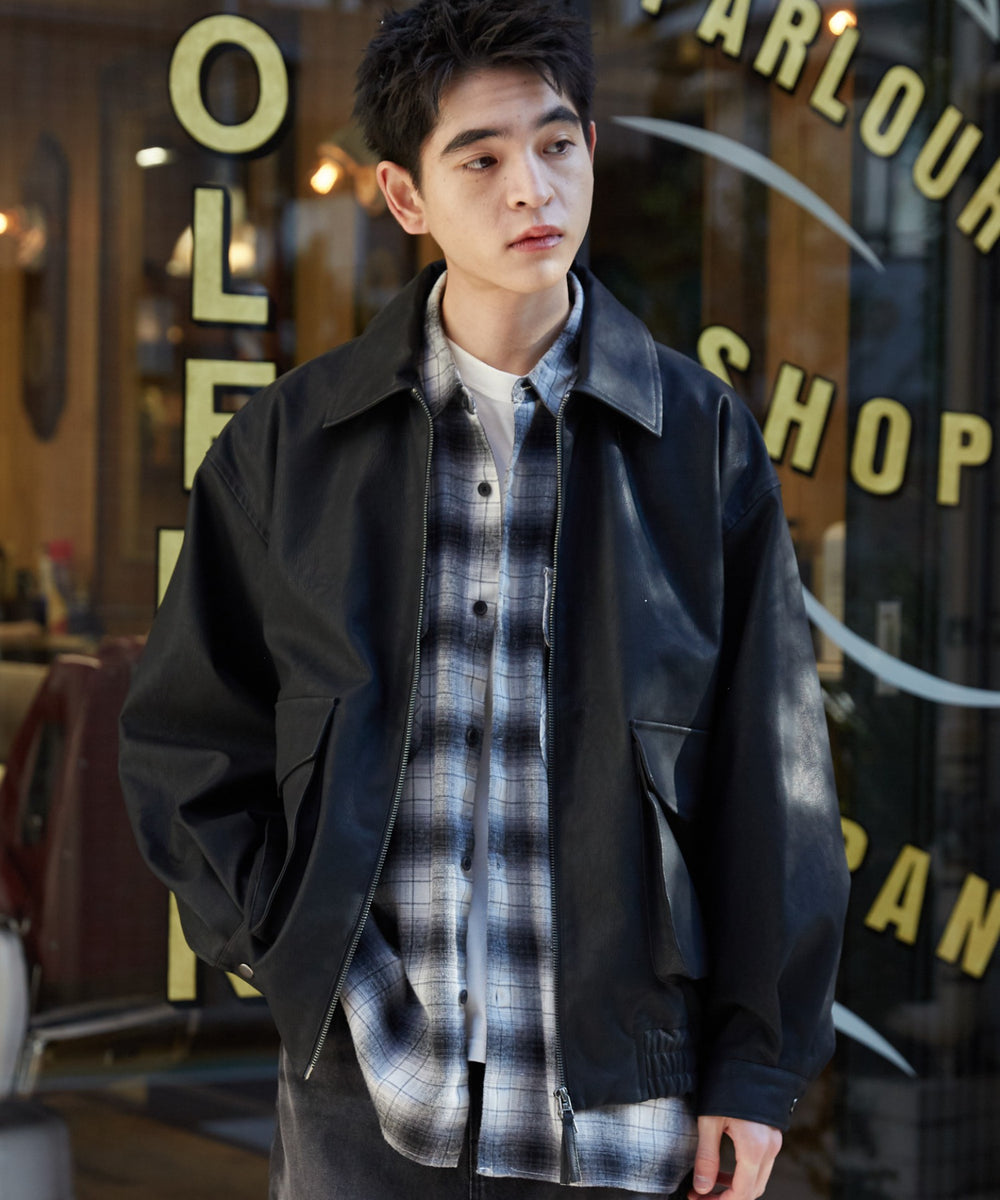 ブラック モデル：180cm L着用