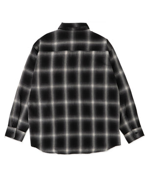オンブレチェックシャツ（LS）