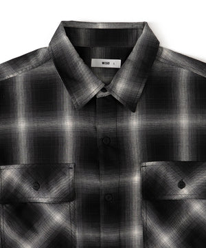 オンブレチェックシャツ（LS）