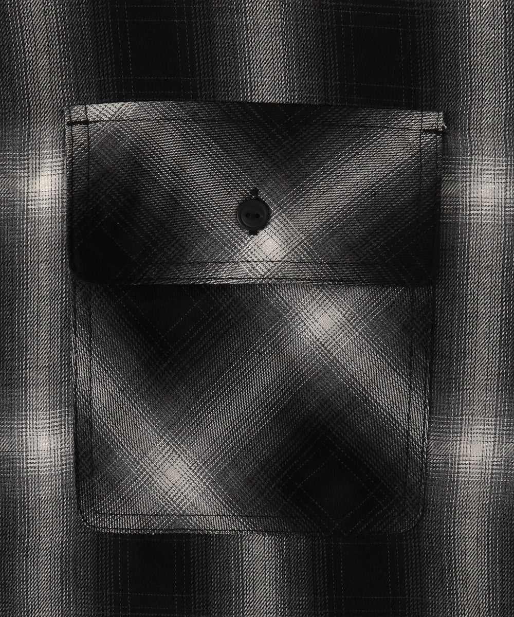 オンブレチェックシャツ（LS）