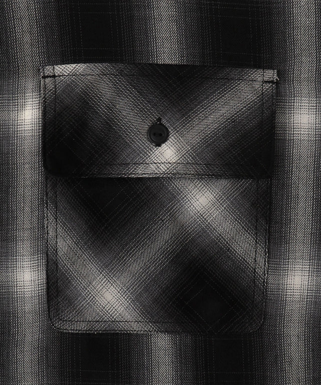 オンブレチェックシャツ（LS）