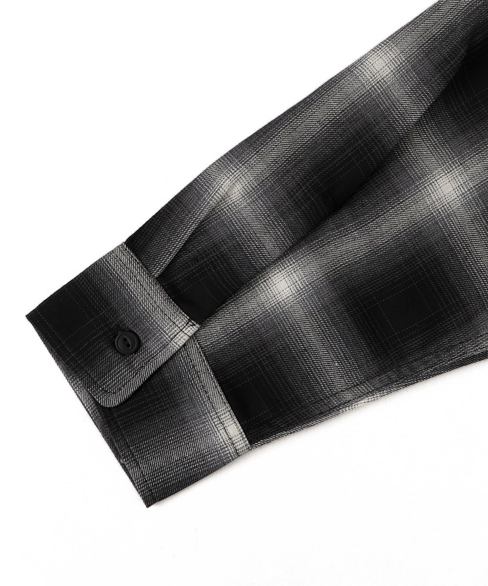 オンブレチェックシャツ（LS）