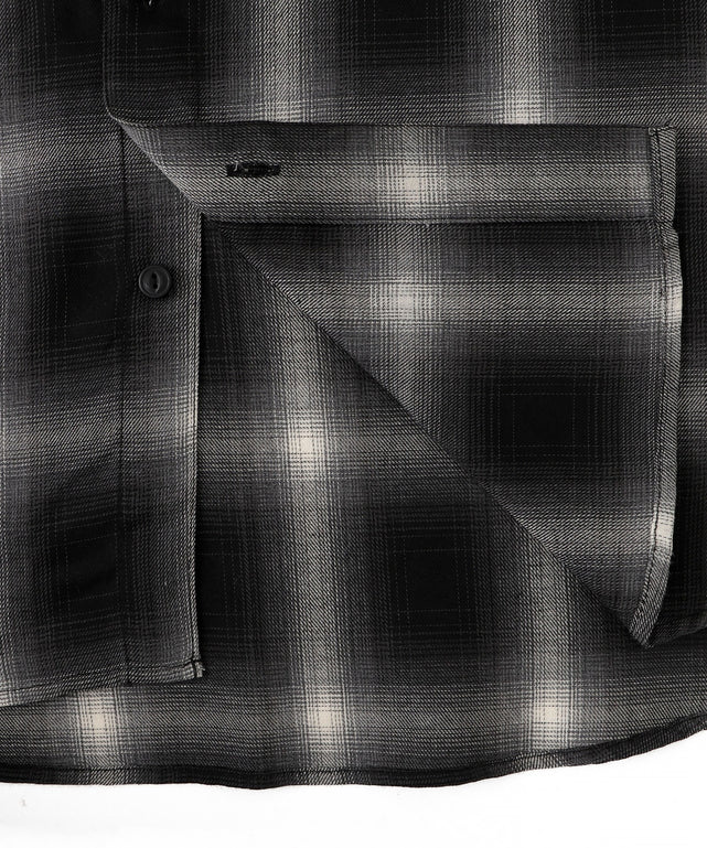 オンブレチェックシャツ（LS）