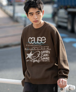 ブラウン　モデル：180㎝　L着用