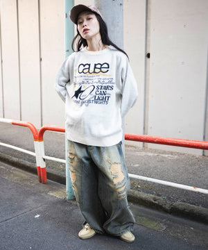 オフホワイト　モデル：161㎝　M着用