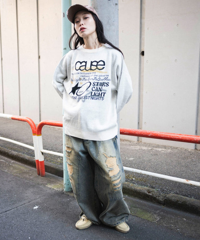 オフホワイト　モデル：161㎝　M着用