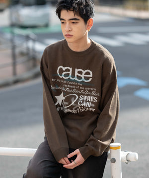 ブラウン　モデル：180㎝　L着用