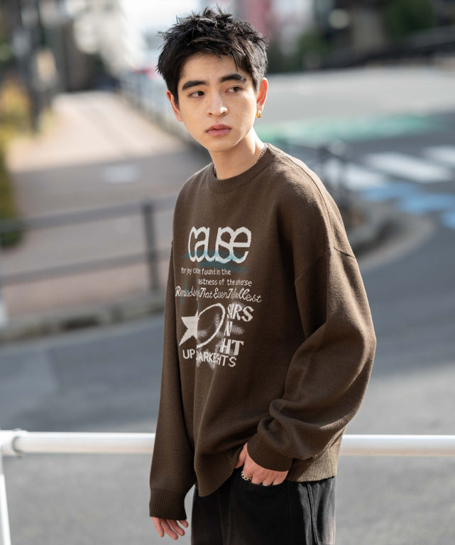 ブラウン　モデル：180㎝　L着用