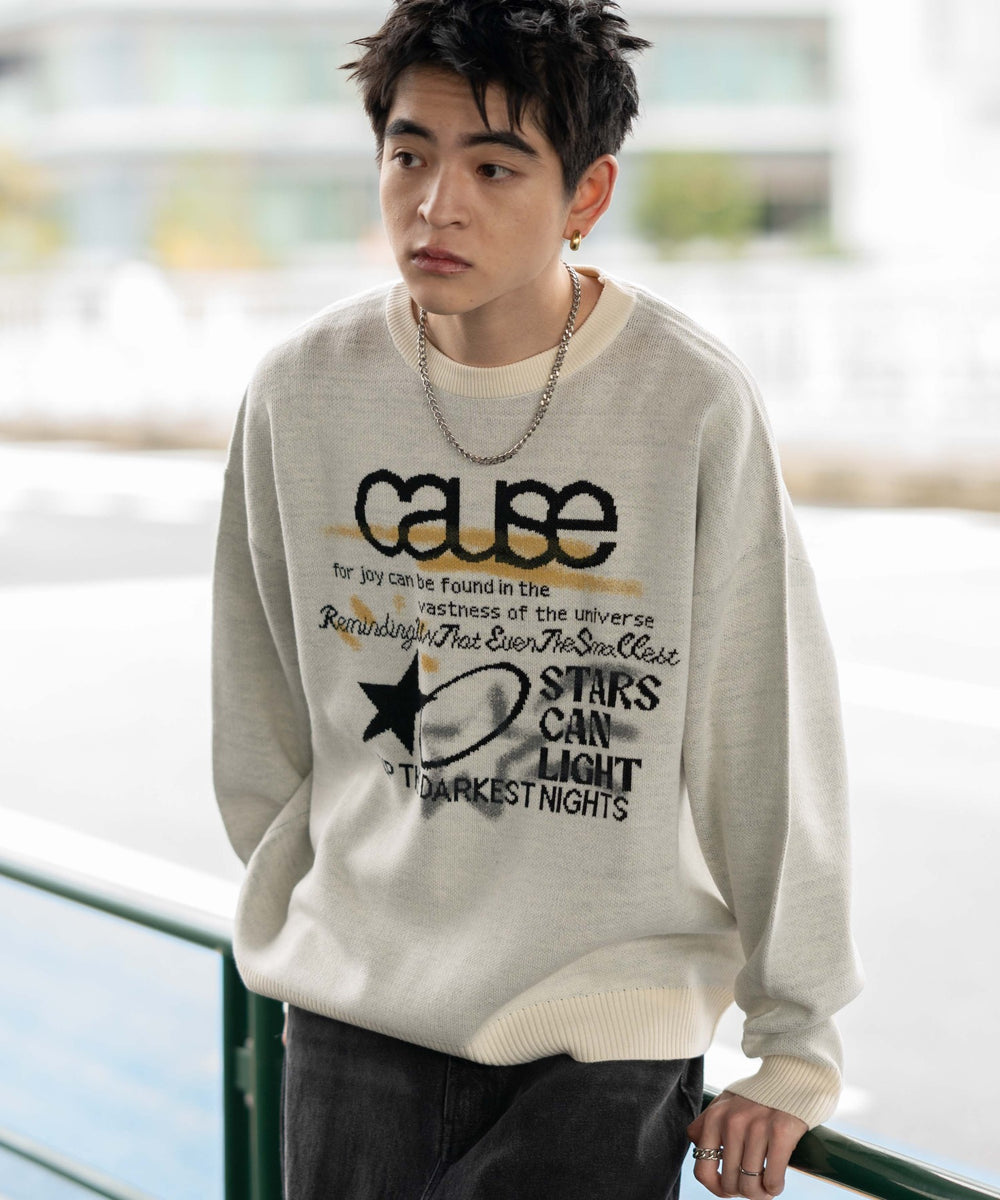 オフホワイト　モデル：180㎝　L着用