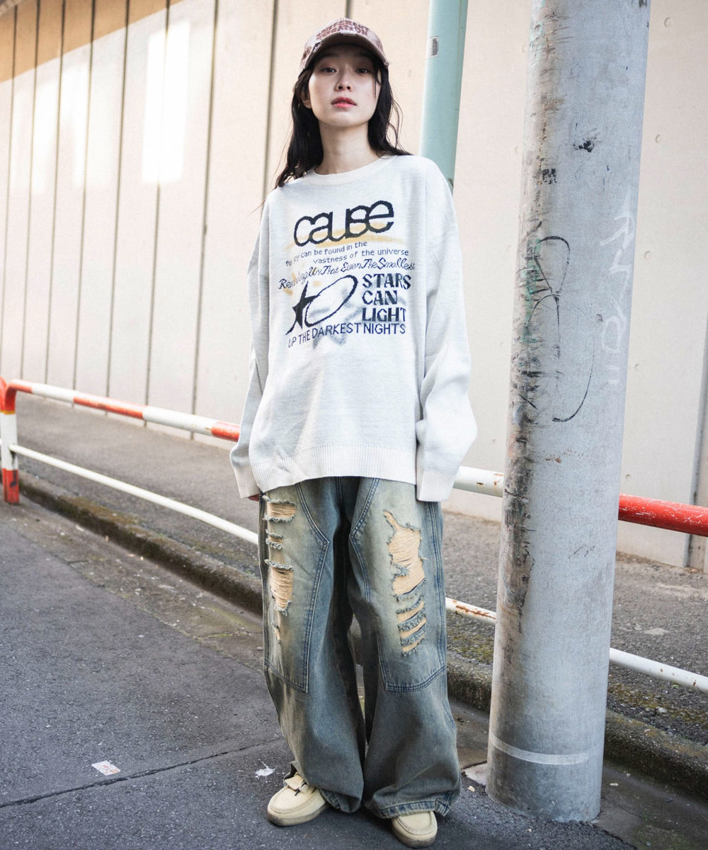 オフホワイト　モデル：161㎝　M着用