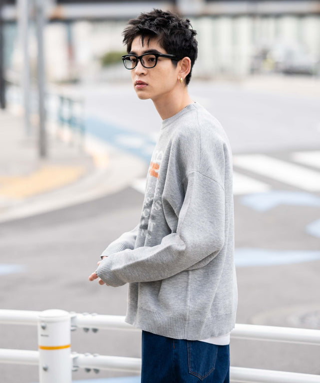 グレー　モデル：180㎝　L着用