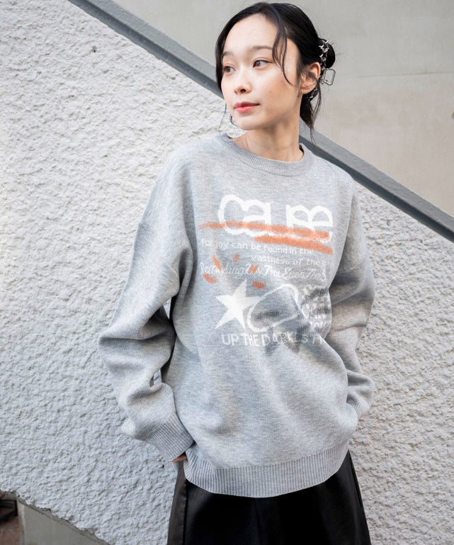 グレー　モデル：161㎝　M着用