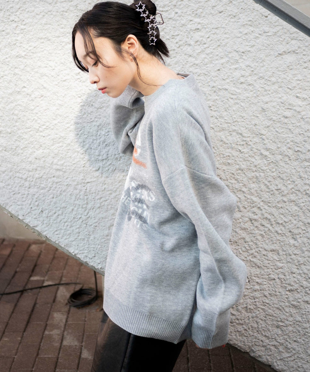 グレー　モデル：161㎝　M着用