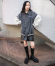 デニムブラックソノタ モデル：161cm L着用