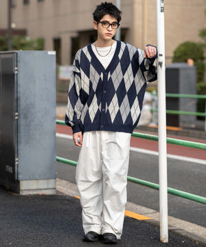 ネイビー　モデル：180㎝　L着用