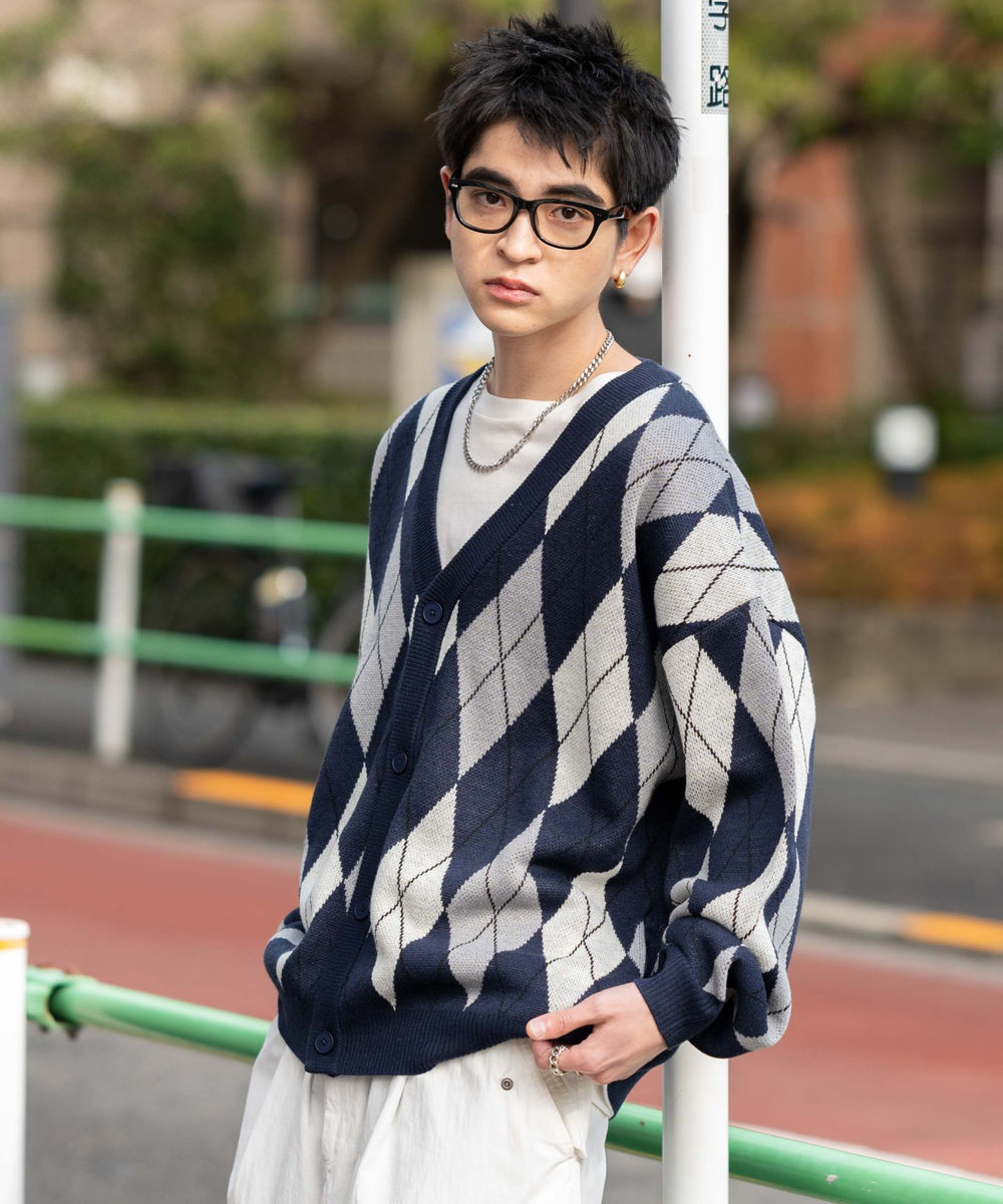 ネイビー　モデル：180㎝　L着用