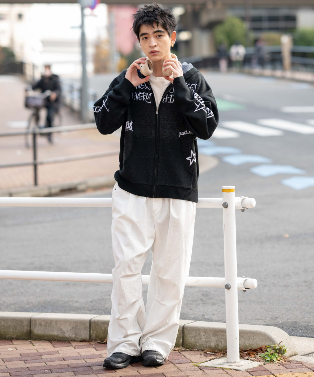 ブラック　モデル：180㎝　L着用