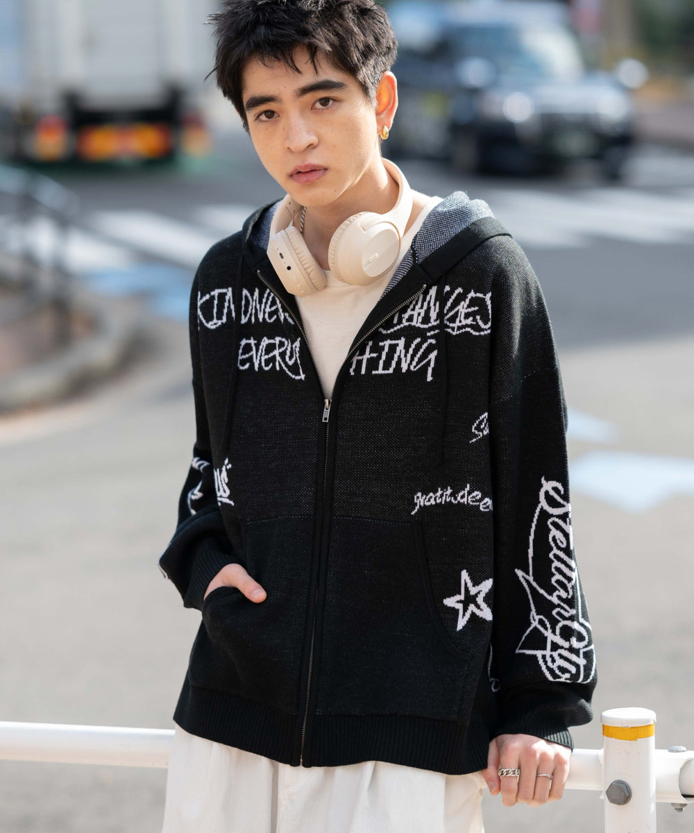 ブラック　モデル：180㎝　L着用