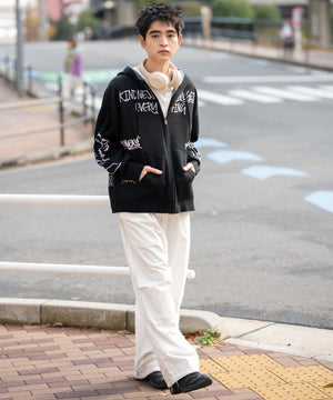 ブラック　モデル：180㎝　L着用