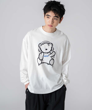 柄3 ホワイト モデル：180㎝　L着用