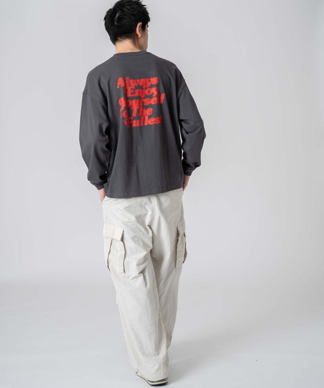 柄2 スミクロ モデル：180㎝　L着用