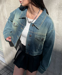 インディゴ中濃オーバーダイ / F